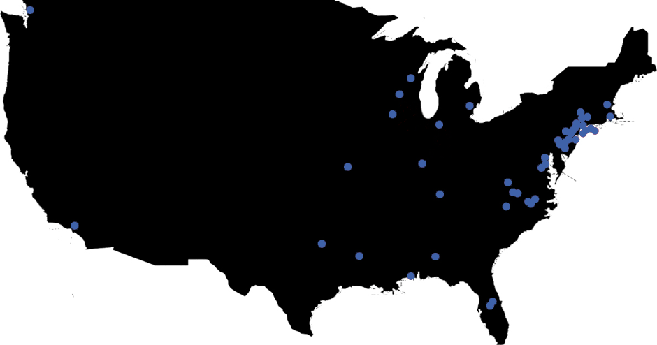 MLA Project Locations